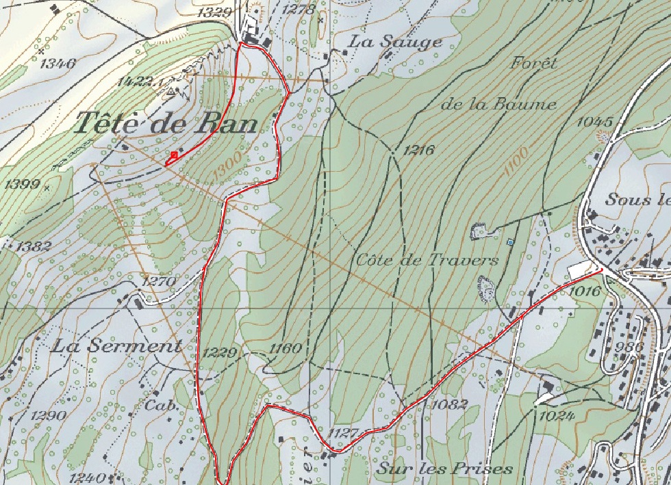 Chalet du Ski Club de Tête de Ran